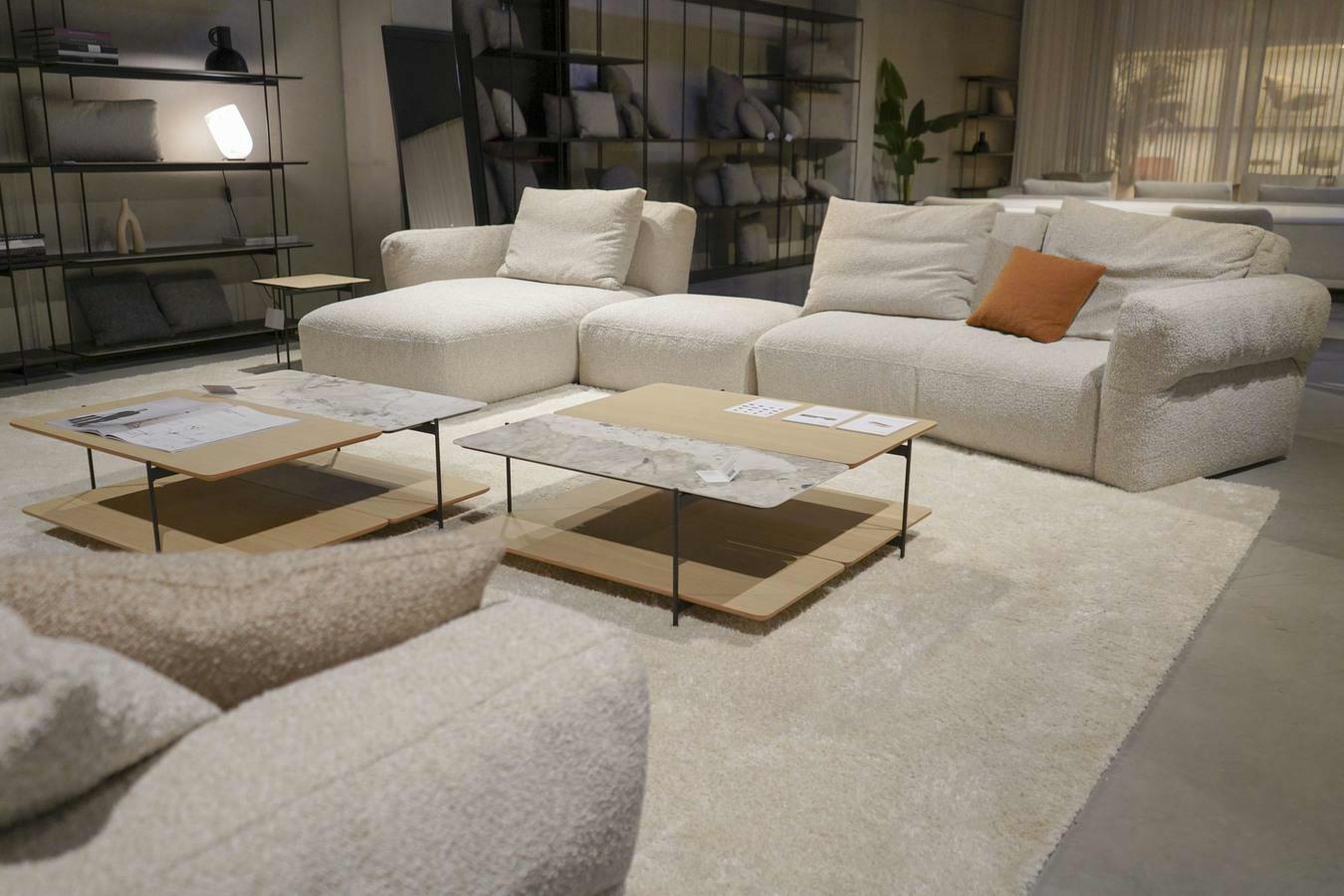 Pinch sofa | Dua coffee tables